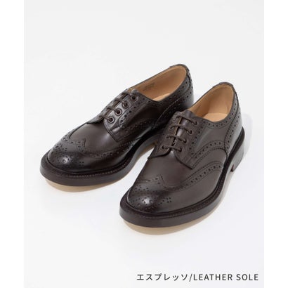 トリッカーズ Tricker's BOURTON バートン COUNTRY SHOE カントリー シューズ 5633 メンズ シューズ （エスプレッソ/LEATHER SOLE）｜詳細画像
