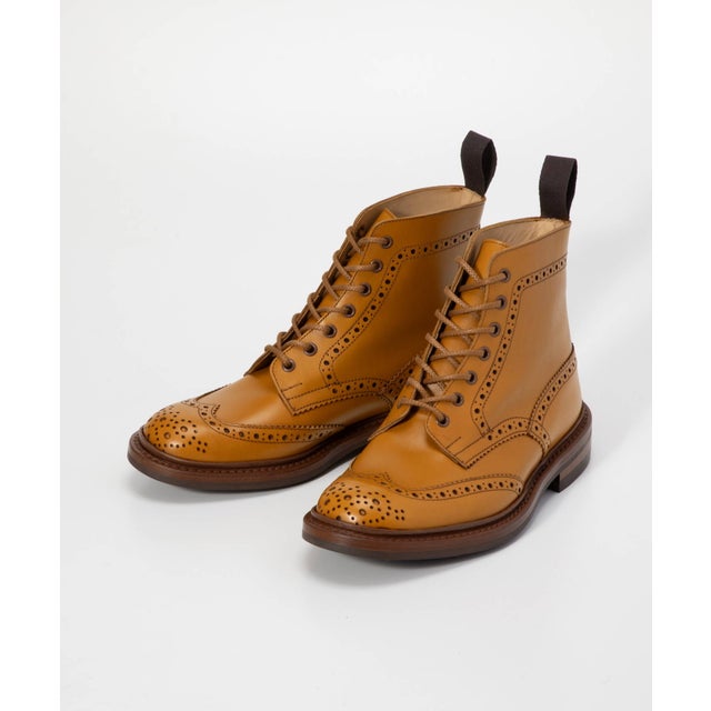 5634 STOW DAINITE SOLE 5 FIT ブーツ メンズ シューズ ストウ ダイナイトソール フィッティング5 ウィングチップ カントリーブーツ （ライトブラウン）