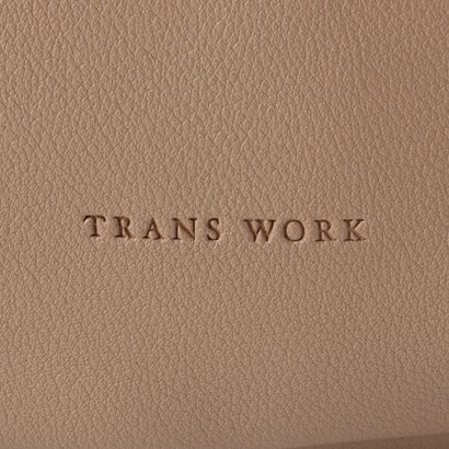トランスワーク TRANS WORK ソフトフェイクレザーツイストトートバッグ （ブラック）｜詳細画像