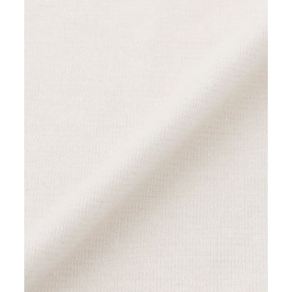 トランスワーク TRANS WORK 【ウォッシャブル】シアーラメジャージーカットソー （オフホワイト3）｜詳細画像