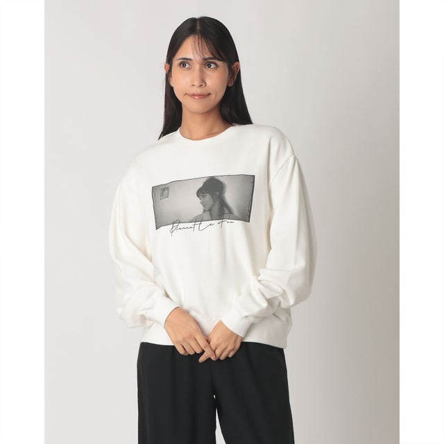 JLG-PIERROT LE FOU-2  スウェット 『気狂いピエロ(Pierrot le Fou)』 （Off White）