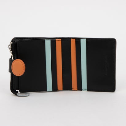 ツモリチサト キャリー tsumori chisato CARRY チェックメッシュ 2つ折り財布 （ネイビー）｜詳細画像