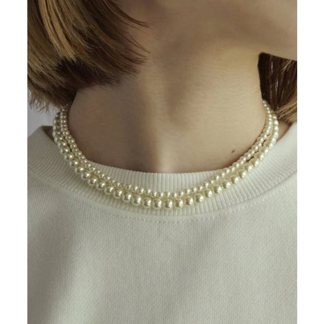 【GOLDY】PEARL NECKLACE パール ネックレス お呼ばれ 結婚式 オケージョン 3221110 （マルチ）