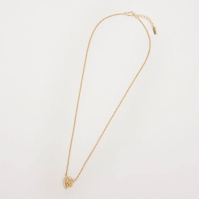 Twist knot necklace  3250908 （ゴールド）