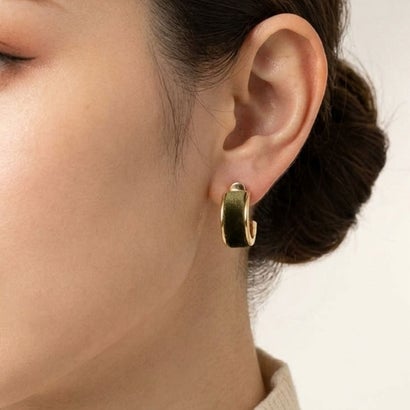 Semi-hoope earrings 2250907 （ブルー）｜詳細画像