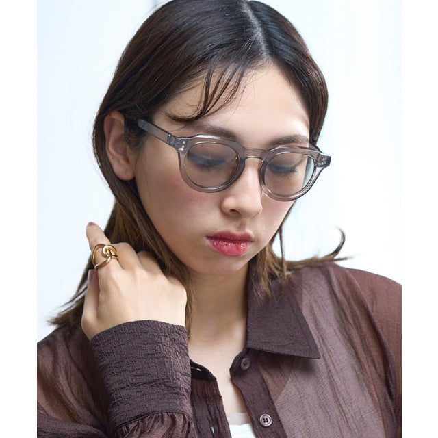 フラットレンズ sunglasses SW （グレー）