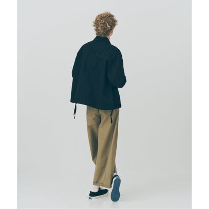 メゾンクラブ MAISON CLUB Cotton Hunting Single Jacket / コットンハンティングシングルジャケット SNF （ブラック）｜詳細画像