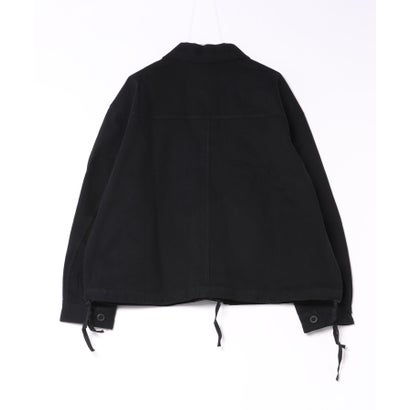 メゾンクラブ MAISON CLUB Cotton Hunting Single Jacket / コットンハンティングシングルジャケット SNF （ブラック）｜詳細画像