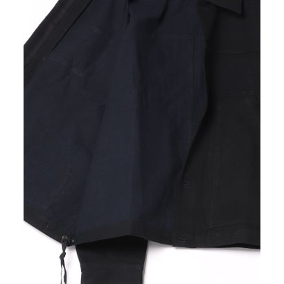 メゾンクラブ MAISON CLUB Cotton Hunting Single Jacket / コットンハンティングシングルジャケット SNF （ブラック）｜詳細画像