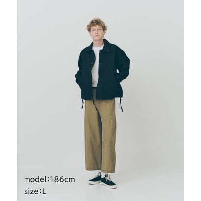 メゾンクラブ MAISON CLUB Cotton Hunting Single Jacket / コットンハンティングシングルジャケット SNF （ブラック）｜詳細画像