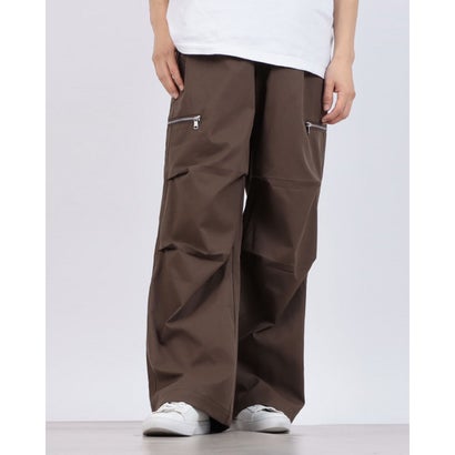 Side Zip Cargo Over Pants / サイドジップカーゴオーバーパンツ SNF （ブラウン）｜詳細画像