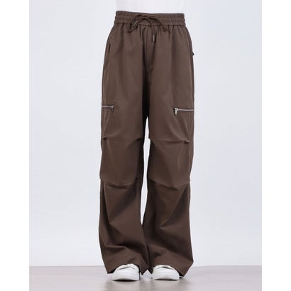 Side Zip Cargo Over Pants / サイドジップカーゴオーバーパンツ SNF （ブラウン）｜詳細画像