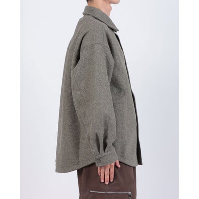 メゾンクラブ MAISON CLUB Wool Over CPO Jacket / ウールオーバーCPOジャケット SNF （グレー）｜詳細画像