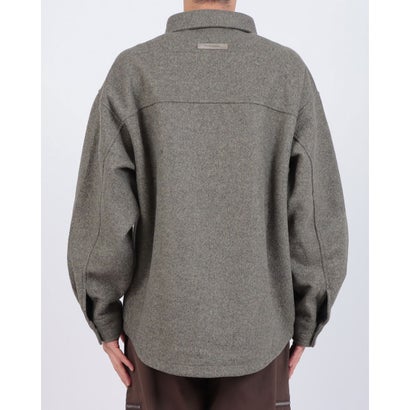 メゾンクラブ MAISON CLUB Wool Over CPO Jacket / ウールオーバーCPOジャケット SNF （グレー）｜詳細画像