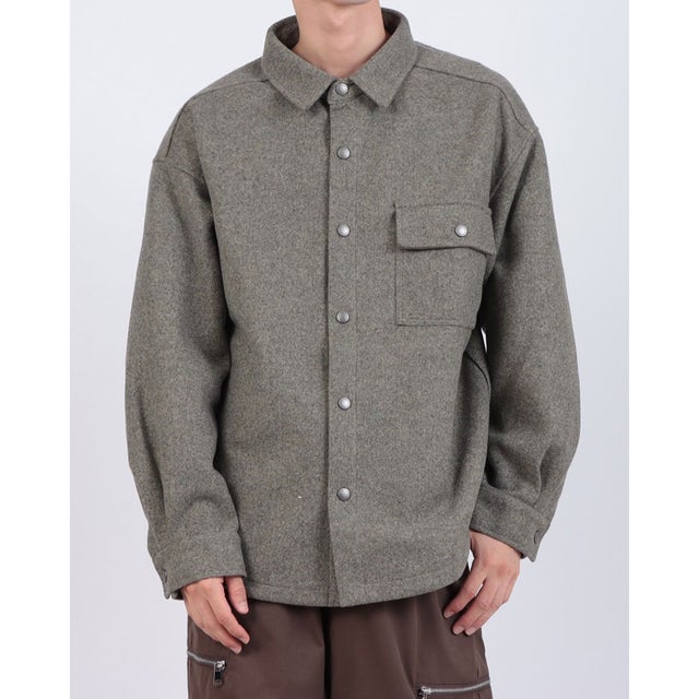 Wool Over CPO Jacket / ウールオーバーCPOジャケット SNF （グレー）
