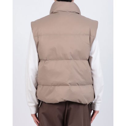 メゾンクラブ MAISON CLUB Tech Backpacker Down Vest / テックバックパッカーダウンベスト SNF （ベージュ）｜詳細画像