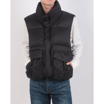 Tech Backpacker Down Vest / テックバックパッカーダウンベスト SNF （ブラック）｜詳細画像