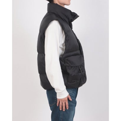 Tech Backpacker Down Vest / テックバックパッカーダウンベスト SNF （ブラック）｜詳細画像