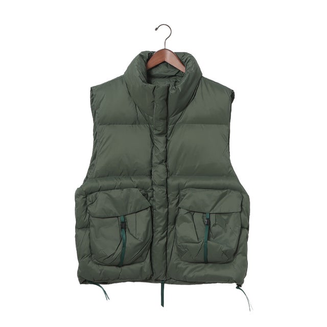 Tech Backpacker Down Vest / テックバックパッカーダウンベスト SNF （グリーン）