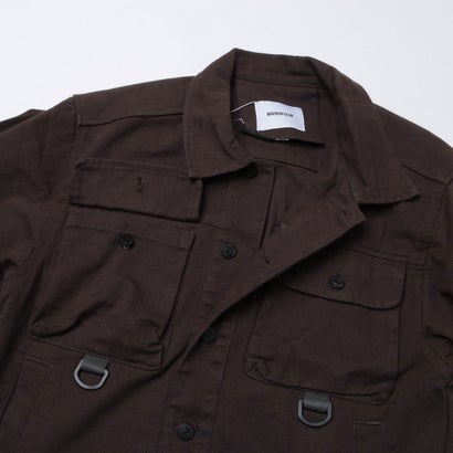 メゾンクラブ MAISON CLUB Cotton Hunting Jacket / コットンハンティングジャケット SNF （ブラック）｜詳細画像