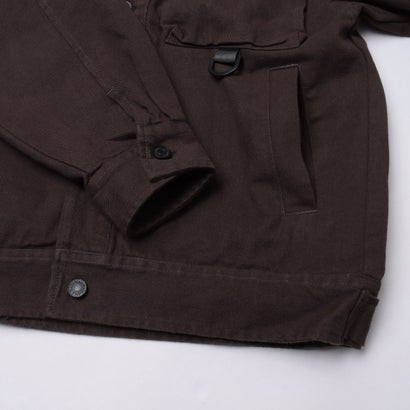 メゾンクラブ MAISON CLUB Cotton Hunting Jacket / コットンハンティングジャケット SNF （ブラック）｜詳細画像