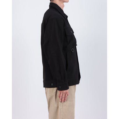 メゾンクラブ MAISON CLUB Cotton Hunting Jacket / コットンハンティングジャケット SNF （ブラック）｜詳細画像