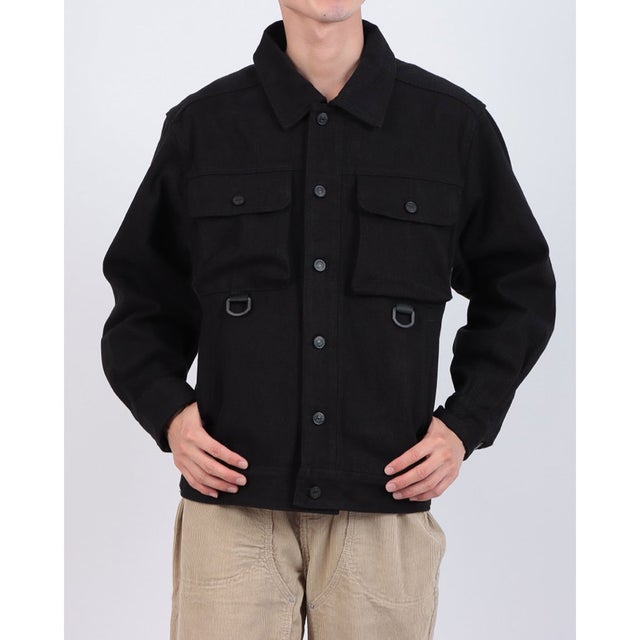 Cotton Hunting Jacket / コットンハンティングジャケット SNF （ブラック）