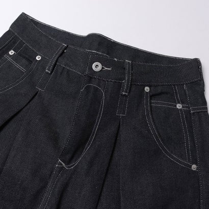 2-Tuck Wide Denim Trousers / 2タック ワイドデニムトラウザーズ SNF （インディゴブルー）｜詳細画像