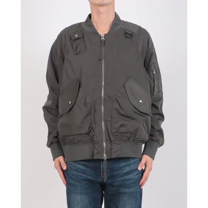 Tech Hunting MA-1 Bomber Jacket / テックハンティングMA-1 ボンバージャケット SNF （グレー）｜詳細画像
