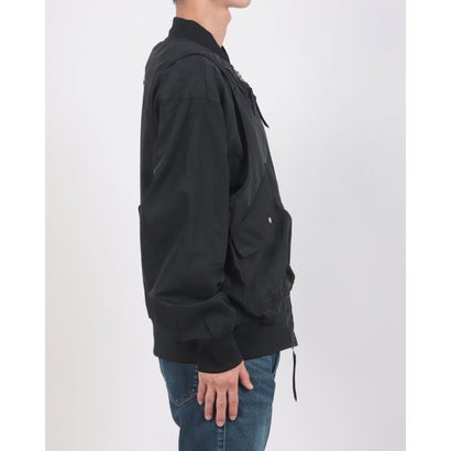 メゾンクラブ MAISON CLUB Tech Hunting MA-1 Bomber Jacket / テックハンティングMA-1 ボンバージャケット SNF （ブラック）｜詳細画像