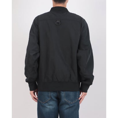 メゾンクラブ MAISON CLUB Tech Hunting MA-1 Bomber Jacket / テックハンティングMA-1 ボンバージャケット SNF （ブラック）｜詳細画像