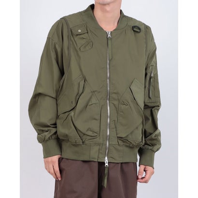 Tech Hunting MA-1 Bomber Jacket / テックハンティングMA-1 ボンバージャケット SNF （グリーン）｜詳細画像
