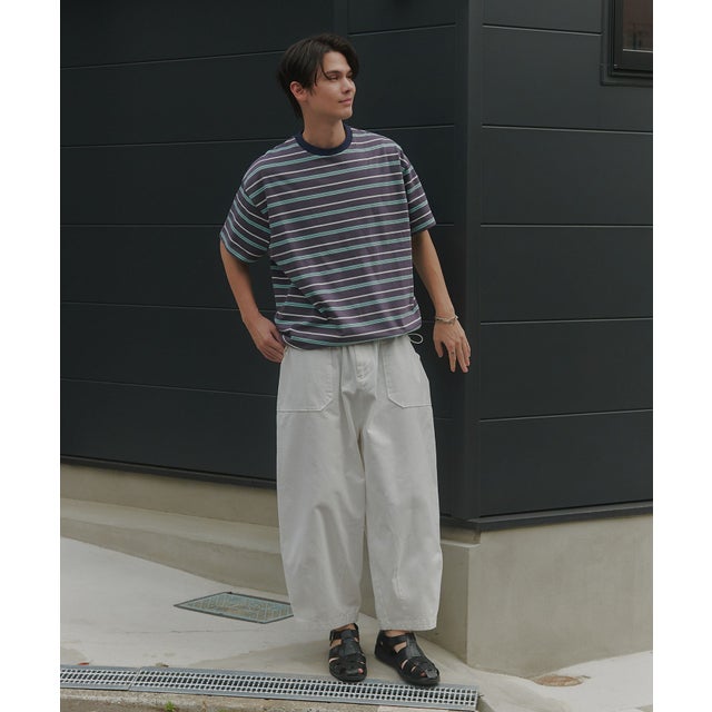 Balloon Fatigue Pants / バルーンファティーグパンツ カーブパンツ （ホワイト）