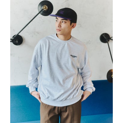 メゾンクラブ MAISON CLUB Record Graphic Sweat / レコード グラフィック スウェット【韓国デザイン】 NEO （グレー）｜詳細画像