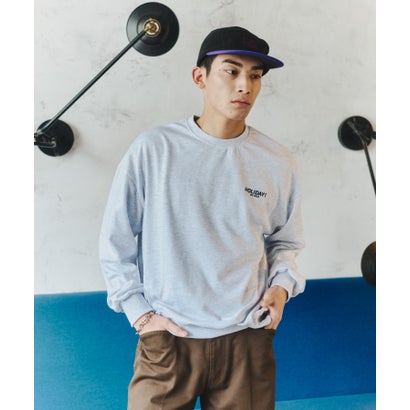 メゾンクラブ MAISON CLUB Record Graphic Sweat / レコード グラフィック スウェット【韓国デザイン】 NEO （グレー）｜詳細画像