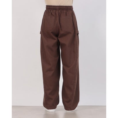 Washed Twill Utility Easy Pants / ウォッシュド ツイル ユーティリティ イージーパンツ【韓国デザイン】 NEO （ブラウン）｜詳細画像