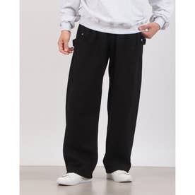 Washed Twill Utility Easy Pants / ウォッシュド ツイル ユーティリティ イージーパンツ【韓国デザイン】 NEO （ブラック）