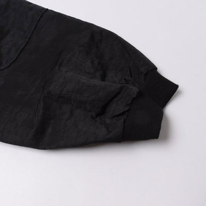 Nylon Panel Raglan Sweatshirt / ナイロンパネル ラグラン スウェットシャツ 【韓国デザイン】 NEO （ブラック）｜詳細画像