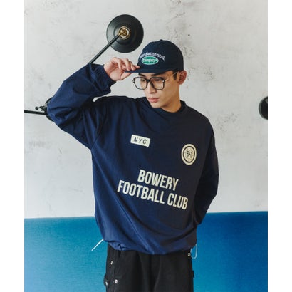 Logo Embroidery Nylon Cap/ロゴ エンブロイダリー ナイロン キャップ 【韓国デザイン】 NEO （ネイビー）｜詳細画像