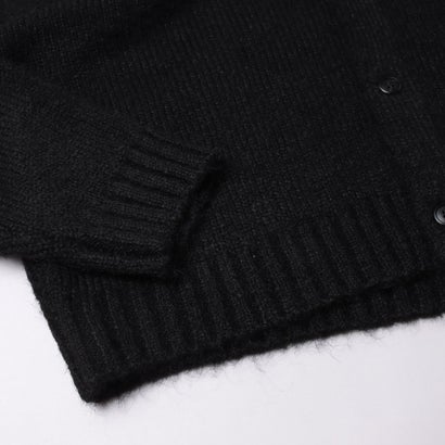 メゾンクラブ MAISON CLUB Brushed Knit Collar Cardigan / ブラッシュド ニットカラー カーディガン 【韓国デザイン】 NEO （グレー）｜詳細画像