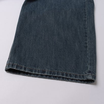 Wide Curve Denim Pants / ワイド カーブ デニムパンツ 【韓国デザイン】 NEO （ライトブルー）｜詳細画像