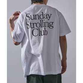 Logo Print Over Size Tee 半袖オーバーサイズTee （ホワイト系その他4）