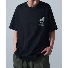 Logo Print Over Size Tee 半袖オーバーサイズTee （ブラック系その他2）