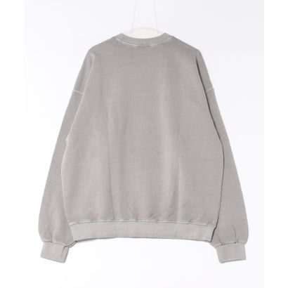 Vintage Wash Athletic Graphic Sweatshirt / ヴィンテージウォッシュ アスレチック グラフィック スウェットシャツ 【韓国デザイン】 NEO （グレー）｜詳細画像