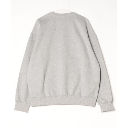 British Sportswear Embroidery Sweatshirt/ブリティッシュスポーツウェア エンブロイダリー スウェットシャツ【韓国デザイン】NEO （ブラック）｜詳細画像