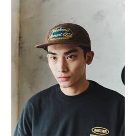Graphic Embroidery Cap/グラフィック エンブロイダリー キャップ 【韓国デザイン】 NEO （ダークブラウン）