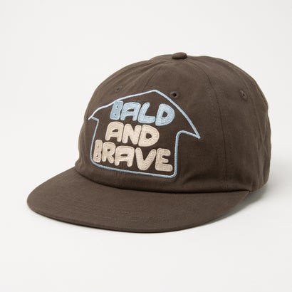 Graphic Embroidery Cap/グラフィック エンブロイダリー キャップ 【韓国デザイン】 NEO （ブラウン）｜詳細画像