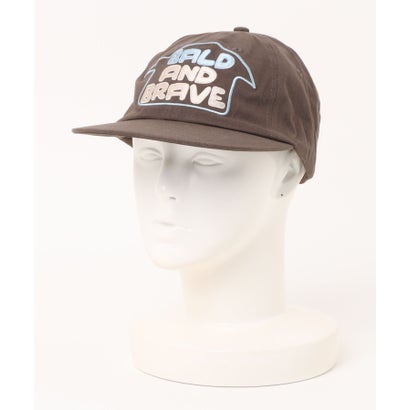 Graphic Embroidery Cap/グラフィック エンブロイダリー キャップ 【韓国デザイン】 NEO （ブラウン）｜詳細画像