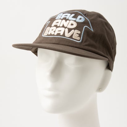 メゾンクラブ MAISON CLUB Graphic Embroidery Cap/グラフィック エンブロイダリー キャップ 【韓国デザイン】 NEO （ブラウン）｜詳細画像