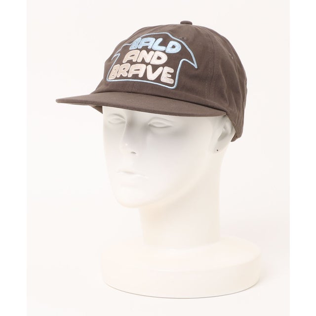 Graphic Embroidery Cap/グラフィック エンブロイダリー キャップ 【韓国デザイン】 NEO （ブラウン）